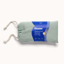 Dame Thro Waterproof Sex Blanket Sage packaged with a rope drawstring, designed for intimacy and mess-free comfort.