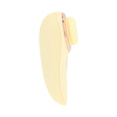 Loveline Aurie Airtaptech Rechargeable Vibrator Yellow side view showcasing its compact and stylish design.