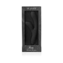 Je Joue Hera Flex Dual Rabbit Vibrator Black in elegant packaging, showcasing its sleek design and innovative features.