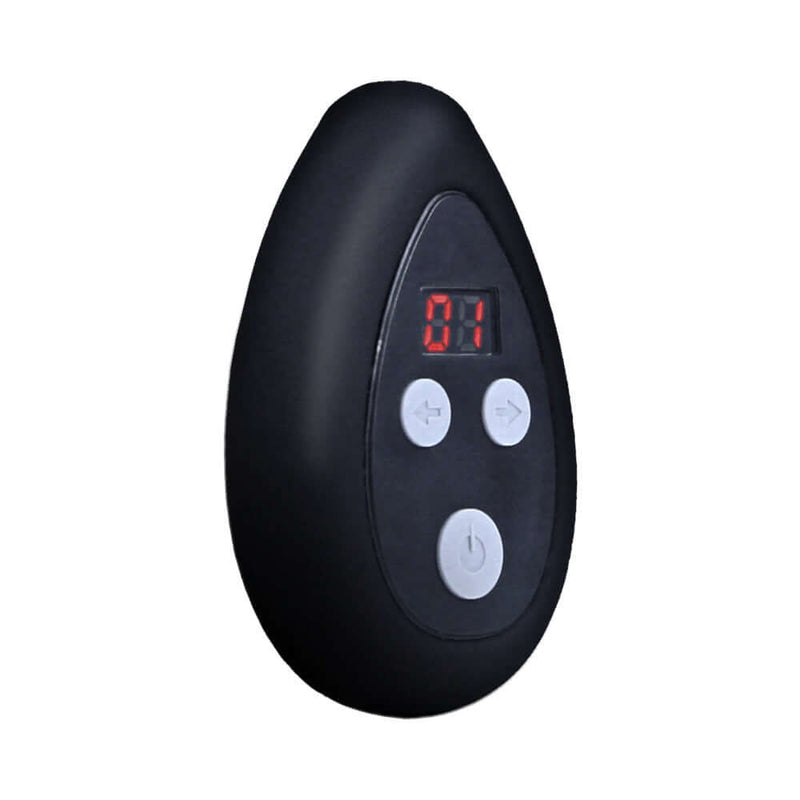 Control panel of the Aneros Eupho Syn V Vibrating Prostate Stimulator with digital display and buttons.