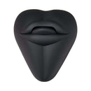 Banana Pants Kissi Strap-On Stimulation Cushion Black with playful mouth design for targeted pleasure.