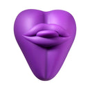 Banana Pants Kissi Strap-On Stimulation Cushion Purple with playful lips design for satisfying stimulation.