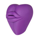 Banana Pants Kissi Strap-On Stimulation Cushion Purple playful design with mouth for targeted stimulation.