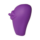 Banana Pants Kissi Strap-On Stimulation Cushion Purple with soft lips and playful design.