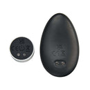 Banana Pants Puck Vibe Remote Control Vibrator White Black - rechargeable vibe and remote control view.