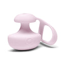 Dame Fin 2.0 Finger Vibrator Quartz in a soft pink color, designed for enhanced intimate stimulation.