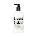Liquid Silk Lubricant White water based 17.6 Oz bottle with pump dispenser for smooth intimate experiences.
