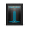 LELO F2S Massager and Stroker Teal packaging in elegant black frame with teal accents.