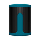 LELO F2S Massager and Stroker Teal device featuring a sleek black design with teal accents.