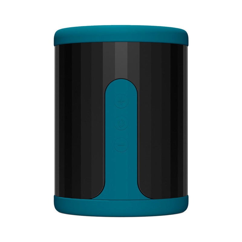 LELO F2S Massager and Stroker Teal device featuring a sleek black design with teal accents.