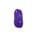 Luv Inc LP41 Luv Plug Large Vibrating Anal Plug Purple wireless remote for discreet pleasure control.