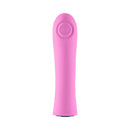 FemmeFunn Hana Thumping Bullet Vibrator Pink in a sleek design, made of premium silicone for comfort and pleasure.
