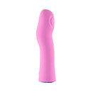 FemmeFunn Hana Thumping Bullet Vibrator Pink showcasing its ergonomic design and soft silicone texture.