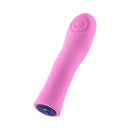 FemmeFunn Hana Thumping Bullet Vibrator Pink with ergonomic design and waterproof silicone.