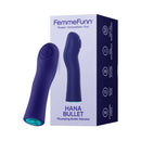 FemmeFunn Hana Thumping Bullet Vibrator Dark Purple