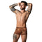 Model showcasing Ultimate Duo Crb Pouch Short Animal Large Male Power underwear in a stylish pose.