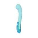 Biird Gii Glow Vibrator Mint in mint color, featuring a silky curved shape for pleasure and easy control.