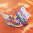 Biird Gii Glow Vibrator Mint in stylish packaging with instructions for use, featuring vibrant colors and a sleek design.