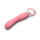 Le Wand Lick Double Ended Massager in pink, showcasing its sleek design and dual functionality for pleasure.