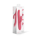 Le Wand Thrust Rabbit Vibrator packaging showcasing its unique design and features for dual stimulation.
