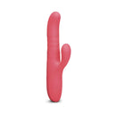Le Wand Thrust Rabbit Vibrator showcasing sleek design for dual stimulation and pleasure.