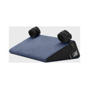 Liberator Black Label Wedge 24 Inch Sex Position Pillow Blue with firm support and adjustable restraints.