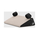 Liberator Black Label Wedge 24 Inch Position Pillow Cream with adjustable restraints for bedroom support.