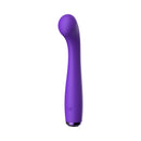Luv Inc GS17 G-Spot Luv Vibe Dark Purple with curved tip for targeted G-spot stimulation.