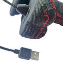 Adam & Eve The Bedrocker Thrusting Dildo with charging cable connection for enhanced pleasure.
