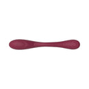 Adam & Eve Infinity Bendable Silicone Vibrator in maroon color, designed for customizable pleasure and flexible stimulation.