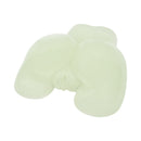 Adam & Eve Glow-in-the-dark Peek-a-booty Masturbator glowing green color, featuring lifelike booty's design.