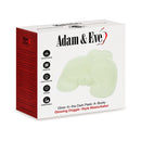 Adam & Eve Glow-in-the-dark Peek-a-booty Masturbator packaging showcasing lifelike details and glow-in-the-dark features.