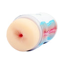 Adam & Eve Dual Entry 2-in-1 Stroker showing a lifelike anal opening design.