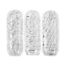 Adam & Eve Adam's Crystal Trio Stroker Set featuring three unique textured strokers for versatile sensations.
