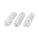 Adam & Eve Adam's Crystal Trio Stroker Set featuring three soft, stretchy strokers with unique textures.