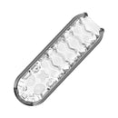 Adam & Eve Adam's Crystal Trio Stroker Set clear textured stroker with various interior designs.
