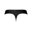Male Power Oh Snap Snap Off Thong Black S/M showcases a bold and playful design with a low-rise waist.