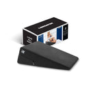 Liberator Ramp Sex Positioning Aid Décor Velvet Black with packaging, designed for enhanced comfort and support in intimate positions.