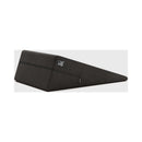 Liberator Ramp Sex Positioning Aid Décor Velvet Black side view on a flat surface, designed for comfort and support in intimate positions.