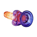 Adam & Eve Sunrise Dreams Realistic Dildo 8.5 Inch in vibrant ombré colors, featuring lifelike details and a comfortable design.