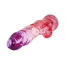 Adam & Eve Sunset Dreams Realistic Dildo 8.5 Inch with vibrant ombré colors and lifelike design.