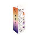 Adam & Eve Sunrise Dreams Realistic Dildo 9.5 Inch packaging showcasing its colorful design and features.