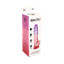 Adam & Eve Sunset Dreams Realistic Dildo 9.5 Inch packaging showcasing a vibrant ombré design and features.