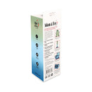 Adam & Eve Seaside Dreams 9.5 Inch Realistic Dildo packaging with ombré design features and product details.