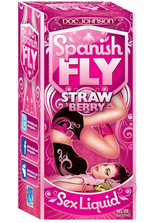 Spanish Fly Sex Drops Strawberry-0