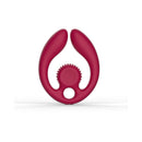 SVibe Snail GIZI Duo Couples Stimulator Burgundy in a sleek design to enhance shared pleasure.