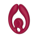 SVibe Snail GIZI Duo Couples Stimulator Burgundy in a sleek design for shared pleasure.