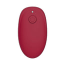 SVibe Snail GIZI Duo Couples Stimulator Burgundy remote control top view.
