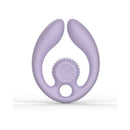 SVibe Snail GIZI Duo Couples Stimulator Lilac displayed on a white background, showcasing its unique design and color.
