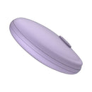 SVibe Snail GIZI Duo Couples Stimulator Lilac side view showcasing its sleek design and smooth texture.